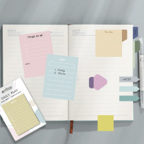 Index Set, Sticky index label stickers, page tags, notebook labels, notebook colored sticky labels, office sticky notes