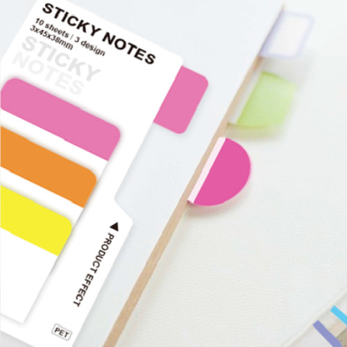 Sticky index label stickers, page tags, notebook labels, notebook colored sticky labels, office sticky notes