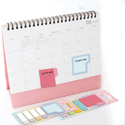 Combination sticky notes, page tags, notebook labels, notebook colored sticky labels, office sticky notes