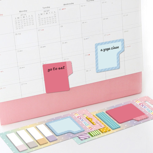 Sticky index label stickers, page tags, notebook labels, notebook colored sticky labels, office sticky notes