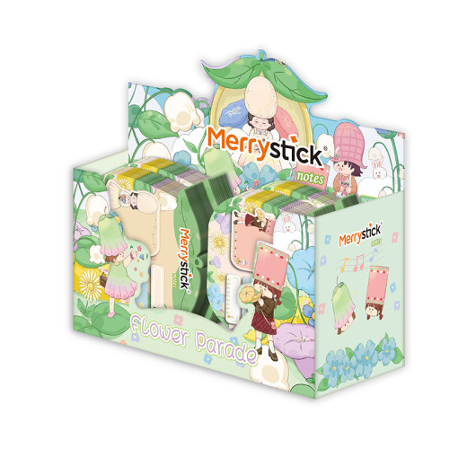 Merry Sticky Notes，Cartoon Sticky Notes，page tags, Student Classification，Handheld materials