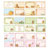 Take out self-adhesive stickers, capybara  stickers, category label stickers, hand account material stickers