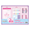 Flamingo Stationery gift box, Cartoon Stationery Set ,paper tape stickers, PET index，page tags, Student gifts