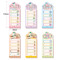 fancin Sticky Notes，Cartoon Sticky Notes，page tags, Student sticky notes,Vertical stacking style, macaron sticky notes