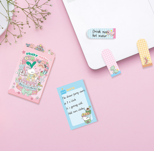 fancin Sticky Notes，Cartoon Sticky Notes，page tags, Student sticky notes, Birthday sticky notes