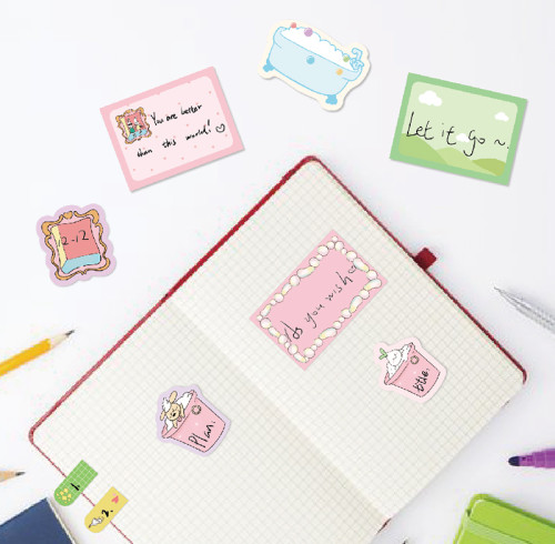 Sticky Notes, Cartoon Sticky Notes, Folding sticky notes, Student Sticky notes, Paper Notes