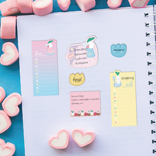 fancin Sticky Notes，Cartoon Sticky Notes，page tags, Student sticky notes