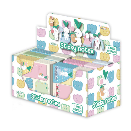 fancin Sticky Notes，Cartoon Sticky Notes，page tags, Student sticky notes