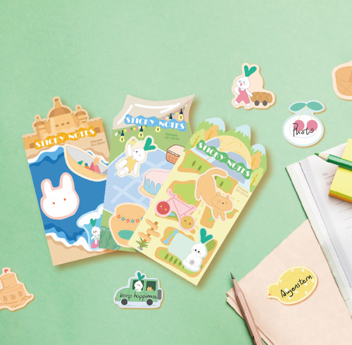Sticky Notes | Cartoon Sticky Notes  | Student Sticky notes  |  Paper Notes