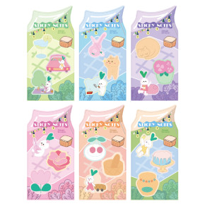 fancin Sticky Notes，Camp Cartoon Sticky Notes，page tags, Student sticky notes