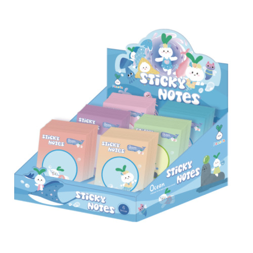 fancin Sticky Notes，ocean sticky notes, Cartoon Sticky Notes，page tags, Student sticky notes