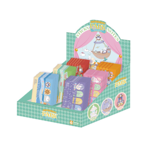 fancin Sticky Notes， Circus Cartoon Sticky Notes，page tags, Student sticky notes