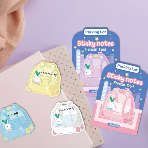 fancin Sticky Notes，Cartoon Sticky Notes，page tags, Student sticky notes