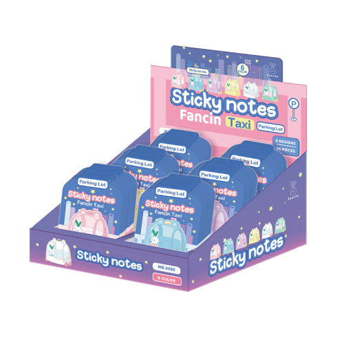 fancin Sticky Notes，Cartoon Sticky Notes，page tags, Student sticky notes