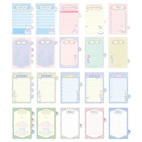 fancin Sticky Notes, Index book, merry-go-round，Cartoon Sticky Notes，page tags, Student sticky notes