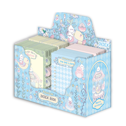 fancin Sticky Notes, Index book, merry-go-round，Cartoon Sticky Notes，page tags, Student sticky notes