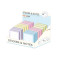 Transparent sticky notes shine, Gradient sticky notes, creative note stickers, student marked memos, student supplies, office supplies