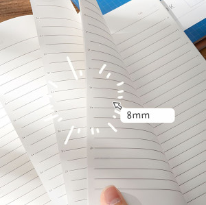 Glue Bound Note Book, non permeable for writing, thick and smooth paper,  student workbook