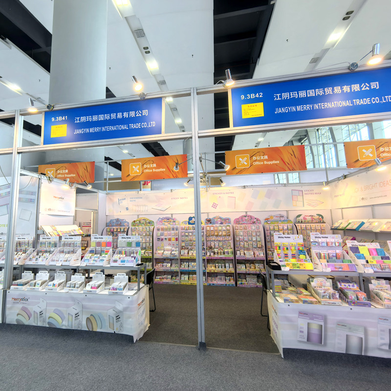 Merry International Trade at the 2024 Autumn Canton Fair: Showcasing Innovative Sticky Notes