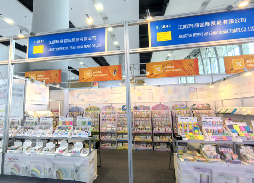 Merry International Trade at the 2024 Autumn Canton Fair: Showcasing Innovative Sticky Notes