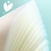 Plastic memo notes, PET writing waterproof color semi transparent sticky note, with emphasis on marking stickers