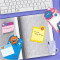 Stick Notes,Monster cartoon fun sticky note, creative paper notebook, Alien sticky notes suitable for learning and office scenarios