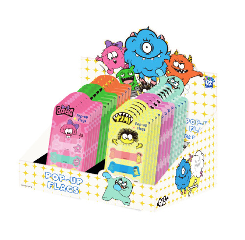 PET Sticky Notes | Cartoon PET Sticky Notes | Imprinted PET Index  | stripsIndex bar  | Student Classification