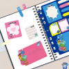 Stick Notes,Monster cartoon fun sticky note, creative paper notebook, Alien sticky notes suitable for learning and office scenarios