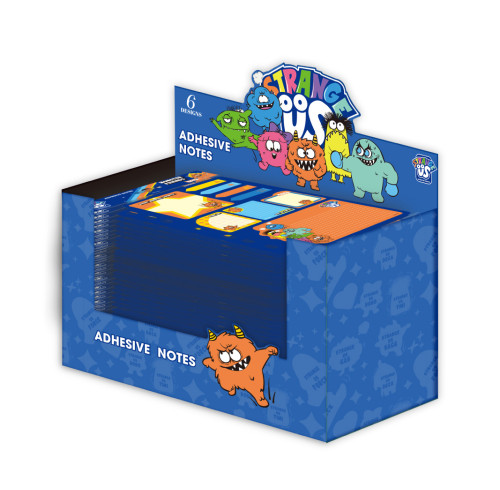 Stick Notes,Monster cartoon fun sticky note, creative paper notebook, Alien sticky notes suitable for learning and office scenarios