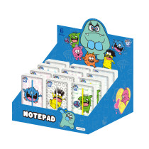 Creative sticky note binding notebook, portable sticky note notebook, Acrylic dropper cover