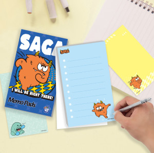 Monster Memo Notes, Hand notes, student Hand account materials，Cartoon memo notes
