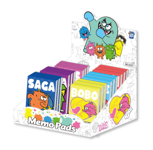 Monster Memo Notes, Hand notes, student Hand account materials，Cartoon memo notes