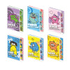 Small Monster Rubber Lasso Notebook, Mini Pocket Notebook, Portable Small Notebook