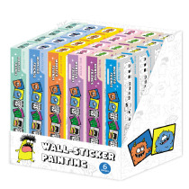 Children's Graffiti Scroll Coloring Painting Paper Long Scroll Kindergarten Baby Coloring Canvas Can Stick to Walls Without Getting Dirty