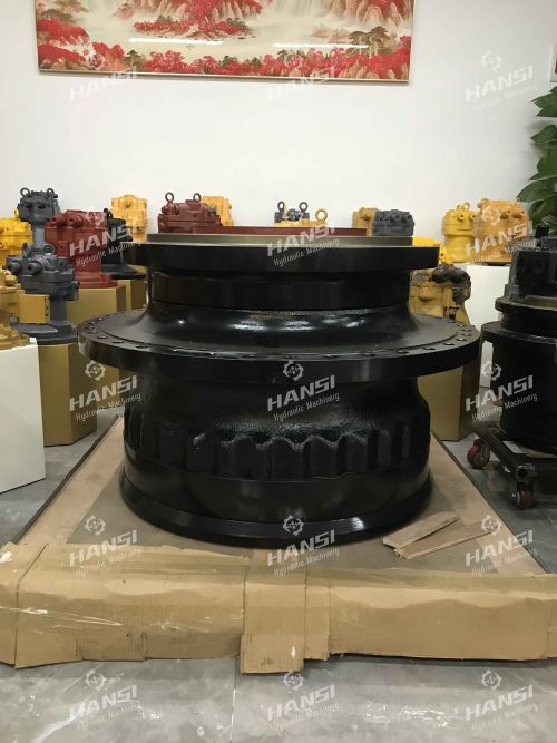 PC1250 Final Drive Gearbox For Komatsu Excavator Replacement Parts Travel Reducer Gearbox 21N-27-00140