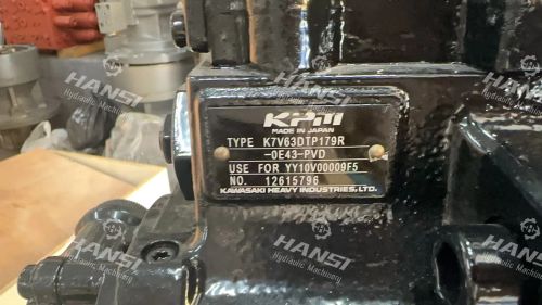 Kawasaki K3V63 K7V63DTP K7V63DTP179R-OE43-PVD YY10V00009F5 SK140SR-3 Hydraulic Pump SK135SR Hydraulic Main Pump