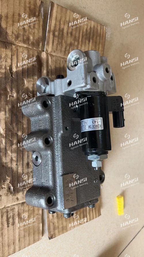 Regulator Excavator Parts 6OE01 Hydraulic Pump Power Valve Adapted To SK135/130, Sy235-8s/Sy235-9