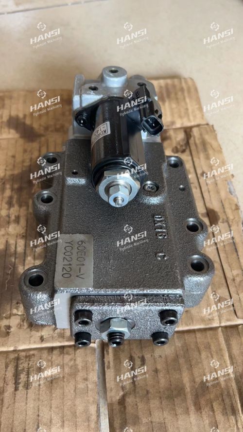 Regulator Excavator Parts 6OE01 Hydraulic Pump Power Valve Adapted To SK135/130, Sy235-8s/Sy235-9