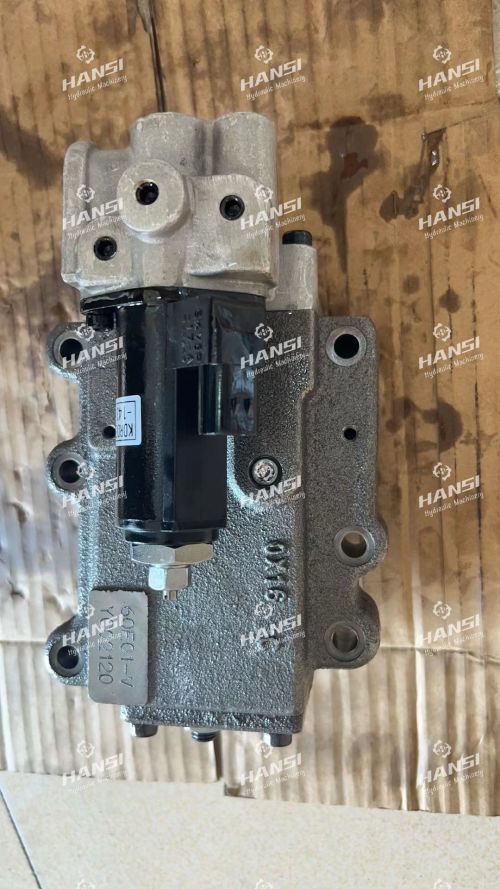 Regulator Excavator Parts 6OE01 Hydraulic Pump Power Valve Adapted To SK135/130, Sy235-8s/Sy235-9