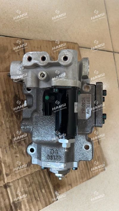 Regulator Excavator Parts S9T1L Hydraulic Pump Power Valve Adapted To SY235-8