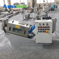 Screw Press Sludge Dewatering Machines AS-NH132 | Customized Dewatering Screw Press for Petrochemical Wastewater Treatment
