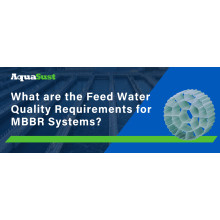 What are the feed water quality requirements for MBBR systems?