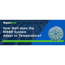 How well does the MBBR system adapt to temperature?