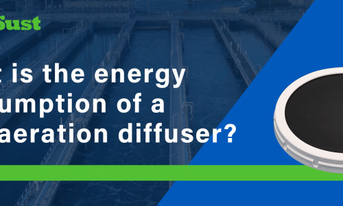 Каково энергопотребление дискового аэрационного диффузора?
