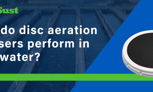 ¿Cómo funcionan los difusores de aireación de disco en agua fría?