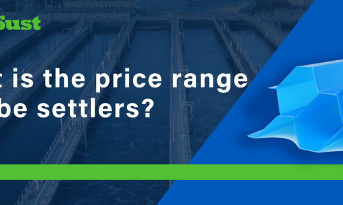 ¿Cuál es el rango de precios de los sedimentadores tubulares?