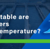 How adaptable are tube settlers to water temperature?