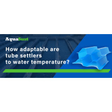 How adaptable are tube settlers to water temperature?
