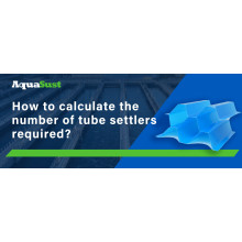 How to calculate the number of tube settlers required?