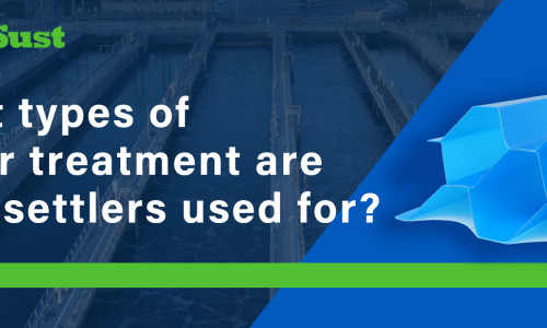 ¿Para qué tipos de tratamiento de agua se utilizan los sedimentadores tubulares?